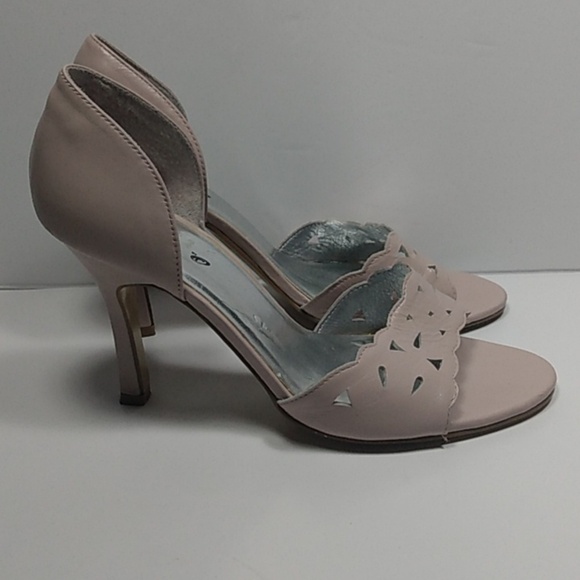 Spring heels size 6.5 peach - Picture 4 of 8